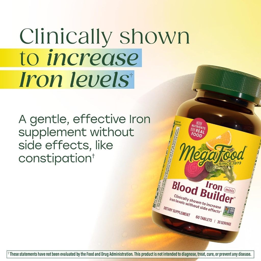 USA Supplements | MegaFood, Iron Blood Builder ( Supports Healthy Blood )