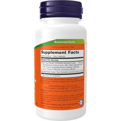 USA Supplements | NOW Foods, EGCg, Green Tea Extract, 90 Veg Capsules ( Supports Cellular Health )