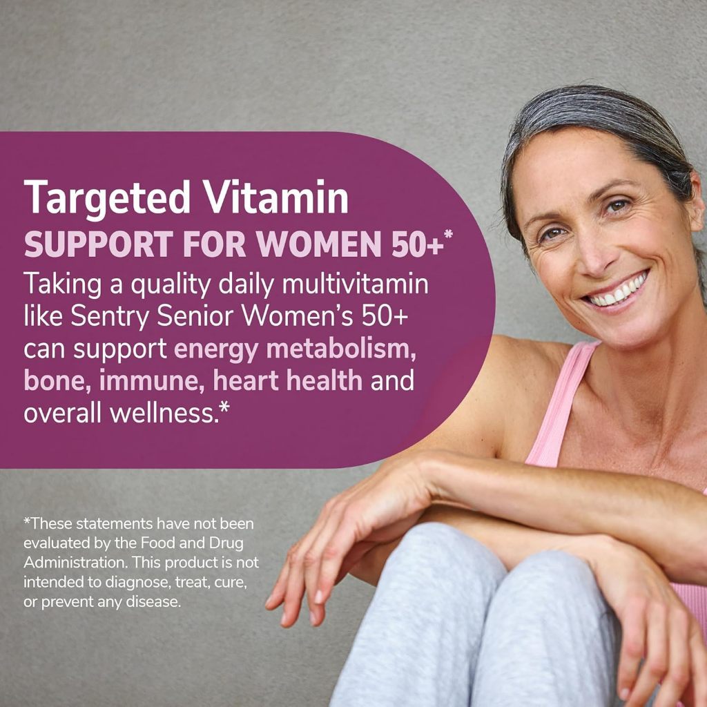 USA Supplements | 21st Century, Sentry Senior, Women's 50+, 100 Tablets ( Multivitamin Supplement )