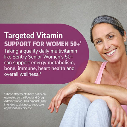 USA Supplements | 21st Century, Sentry Senior, Women's 50+, 100 Tablets ( Multivitamin Supplement )