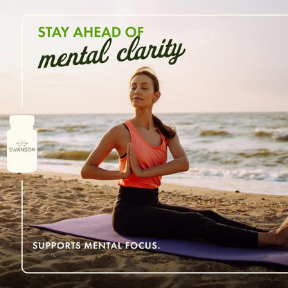HealthilyYou | Swanson, Bacopa Monnieri, 250 mg, 90 Capsules Supports Memory and Mental Focus