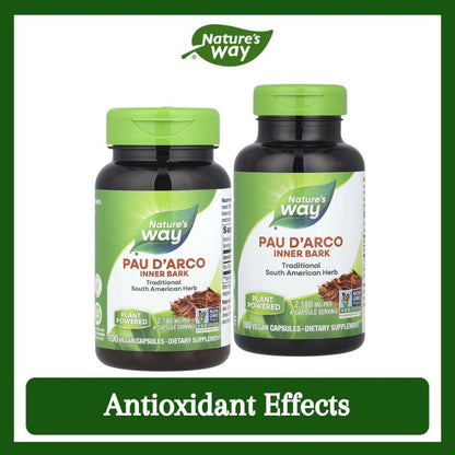 Nature's Way, Pau d'Arco Inner Bark ( Natural Anti-Inflammatory & Antioxidant Effects )