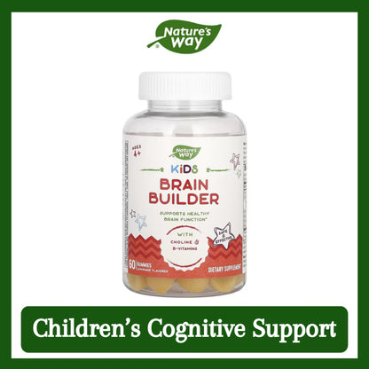 Nature's Way, Kids Brain Builder ( Children's Brain & Cognitive Support )