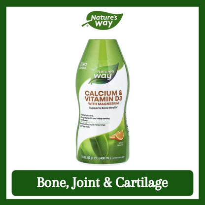 Nature's Way, Calcium & Vitamin D3 with Magnesium, Citrus ( For Additional Bone & Mineral Support )