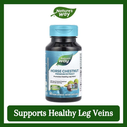 Nature's Way, Horse Chestnut ( Supports Healthy Leg Veins & Support Vascular Health )