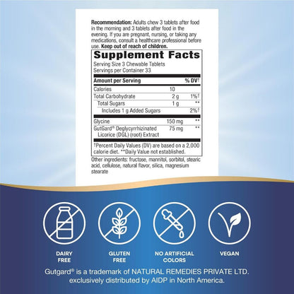 Nature's Way, DGL ( Soothes the Stomach Lining & Immune Support )