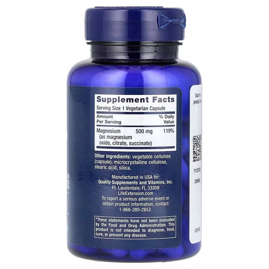 Life Extension, Magnesium Caps ( Essential Mineral for Cardiovascular Health )