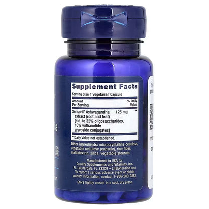 Life Extension, Optimized Ashwagandha ( Supporting Memory, Cognition, Mental Clarity & Stress )