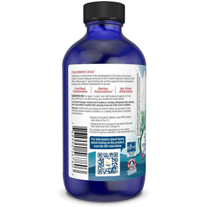 NaturalSolutions | Nordic Naturals, Children's DHA™, Ages 1+, Strawberry, Development of the Brain