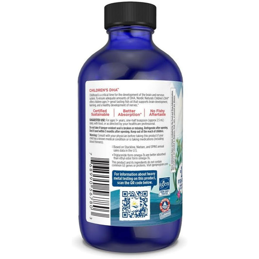NaturalSolutions | Nordic Naturals, Children's DHA™, Ages 1+, Strawberry, Development of the Brain