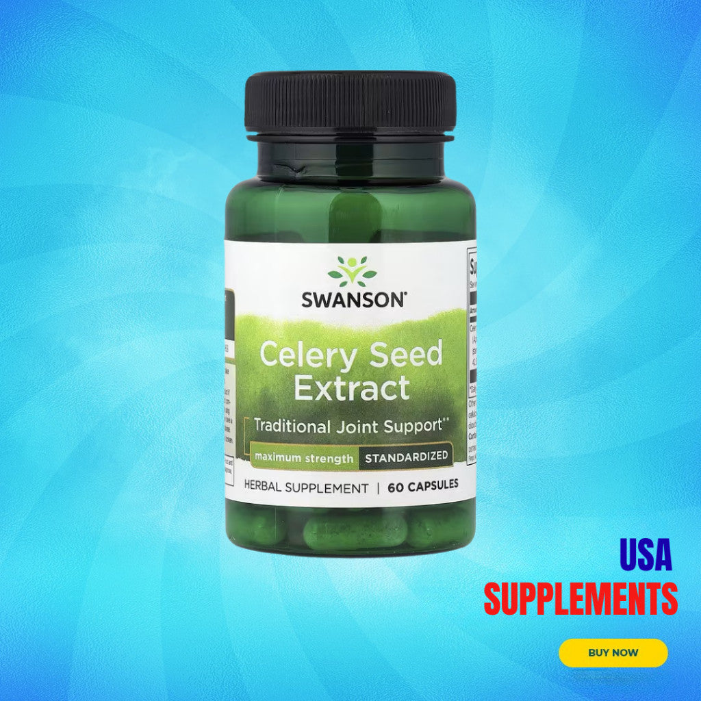 USA Supplements | Swanson, Celery Seed Extract ( Supports Healthy Circulation )