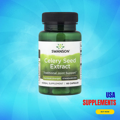 USA Supplements | Swanson, Celery Seed Extract ( Supports Healthy Circulation )
