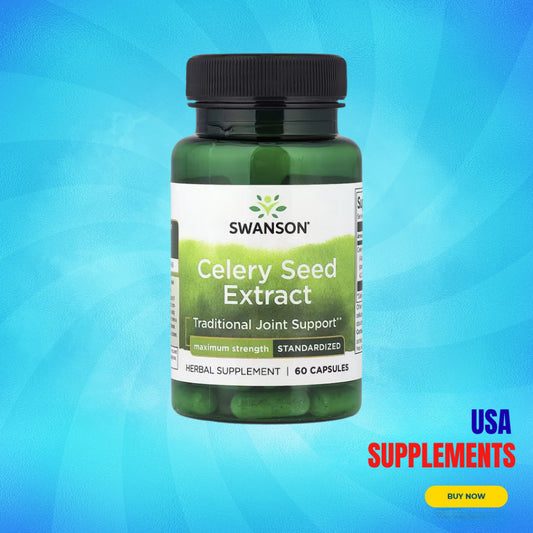 USA Supplements | Swanson, Celery Seed Extract ( Supports Healthy Circulation )