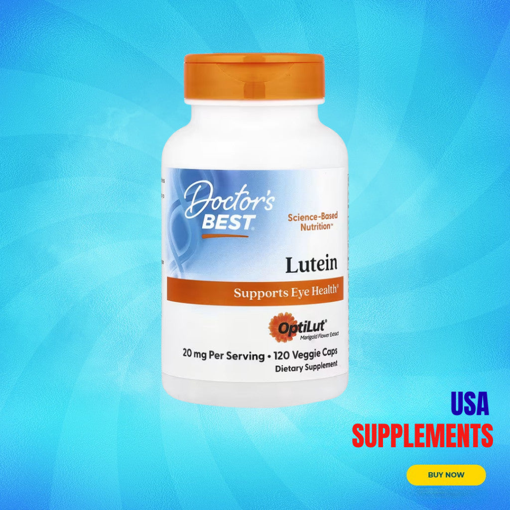 USA Supplements | Doctor's Best, Lutein, 120 Veggie Caps ( Antioxidant Protection )