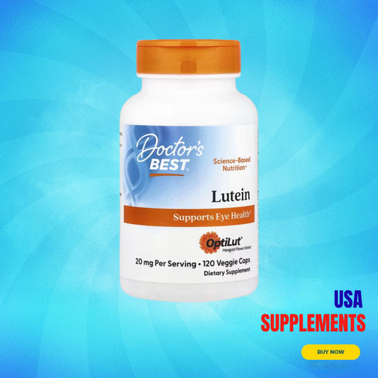 USA Supplements | Doctor's Best, Lutein, 120 Veggie Caps ( Antioxidant Protection )