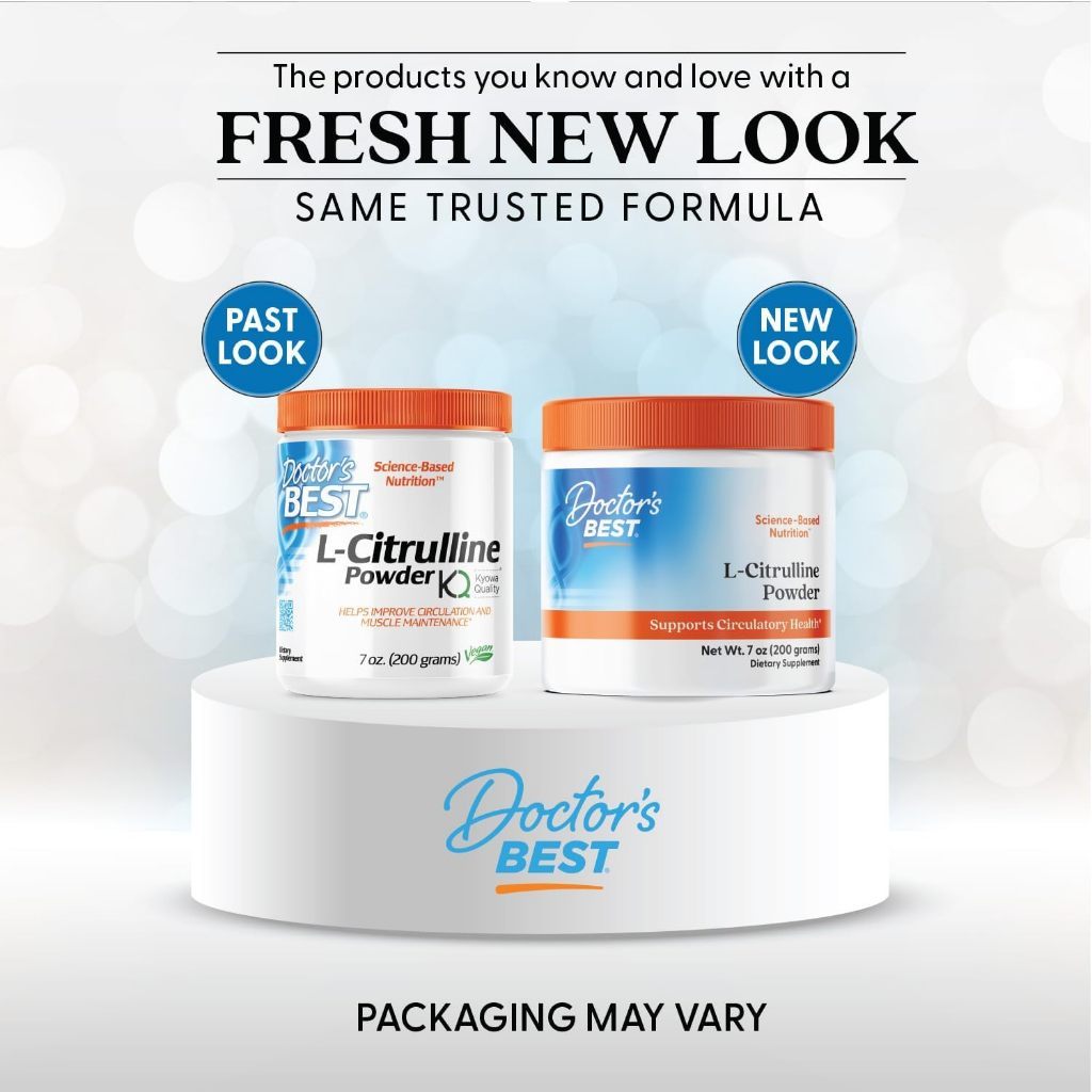 USA Supplements | Doctor's Best, L-Citrulline Powder ( Improves Blood Flow )