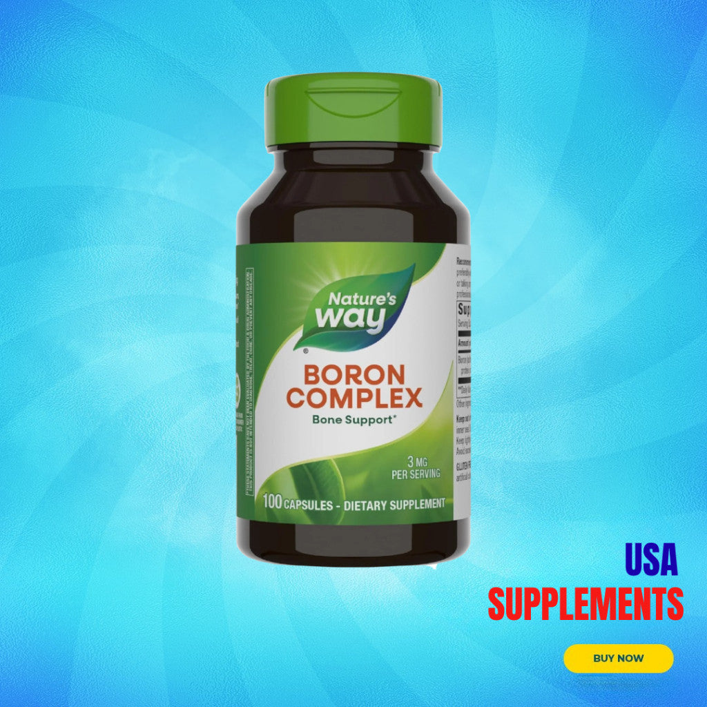 USA Supplements | Nature's Way, Boron Complex ( Supports Strong Bones )