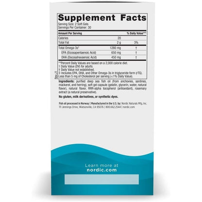 USA Supplements | Nordic Naturals, Ultimate Omega, Lemon, 60 Soft Gels ( Heart Health Support )