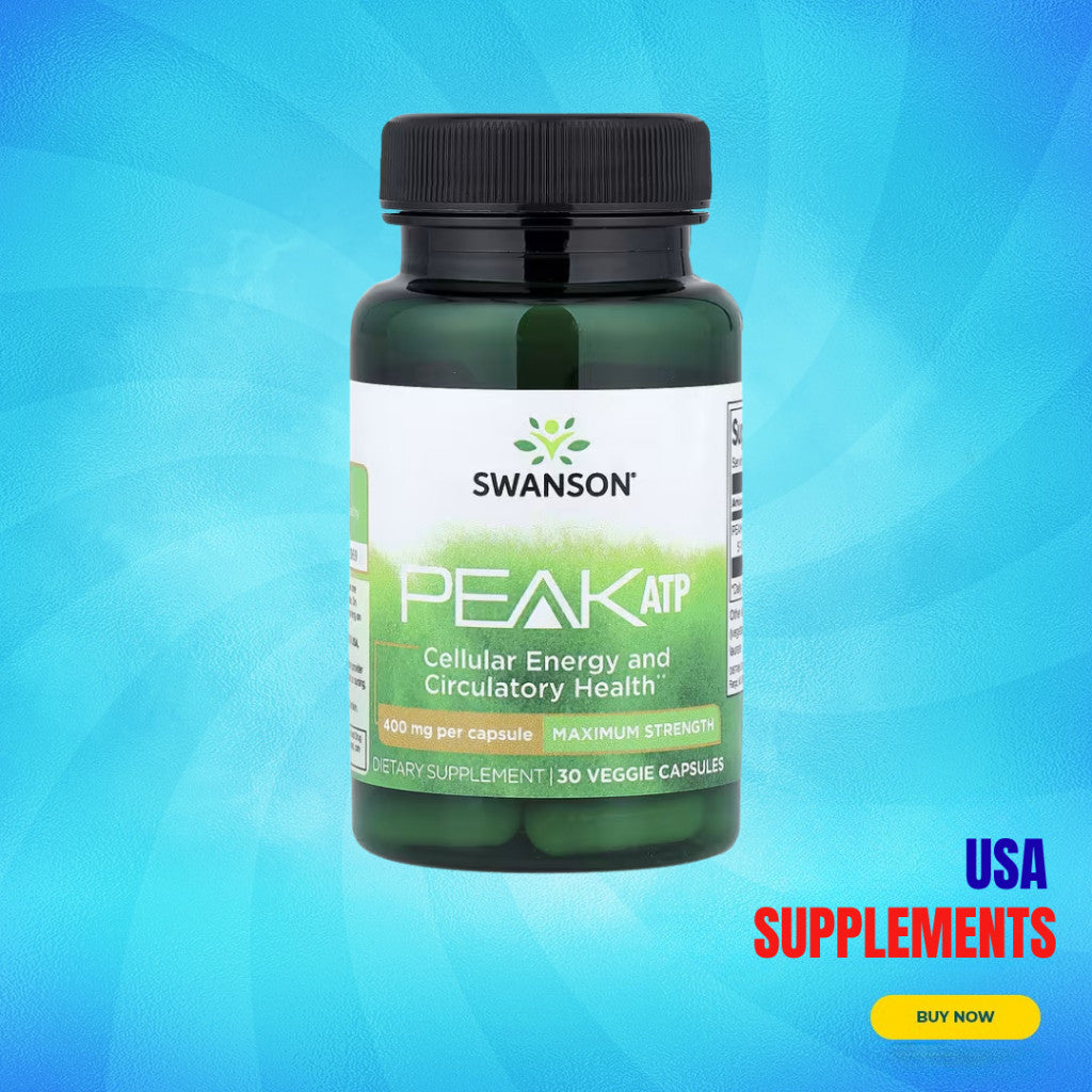USA Supplements | Swanson, Peak ATP ( Energy & Circulation Support )