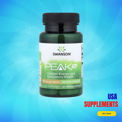USA Supplements | Swanson, Peak ATP ( Energy & Circulation Support )
