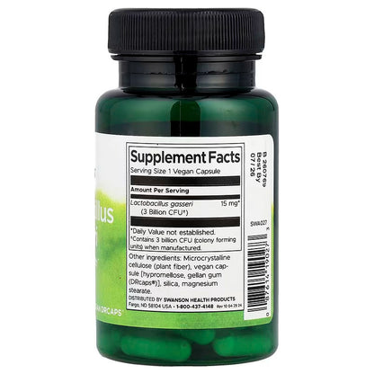 USA Supplements | Swanson, Lactobacillus Gasseri ( Supports Digestive Health )