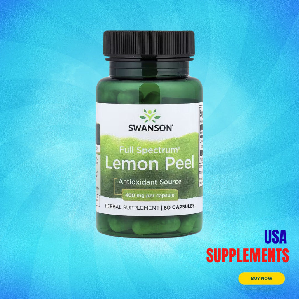 USA Supplements | Swanson, Full Spectrum® Lemon Peel ( Immune System Support )