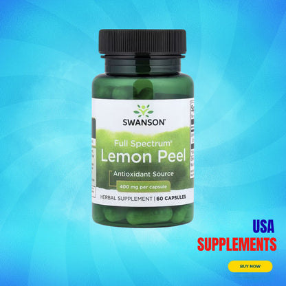 USA Supplements | Swanson, Full Spectrum® Lemon Peel ( Immune System Support )