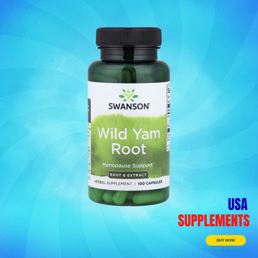 USA Supplements | Swanson, Wild Yam Root ( Menopause Support )