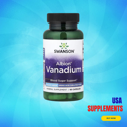 USA Supplements | Swanson, Albion® Vanadium ( Blood Sugar Support )