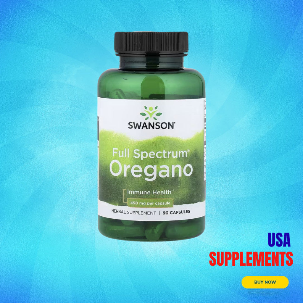 USA Supplements | Swanson, Full Spectrum® Oregano ( Support the Immune System )