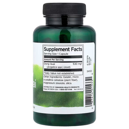 USA Supplements | Swanson, Full Spectrum® Dong Quai ( Women's Health )