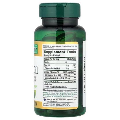 USA Supplements | Nature's Bounty, Evening Primrose Oil ( Promotes Women's Health )