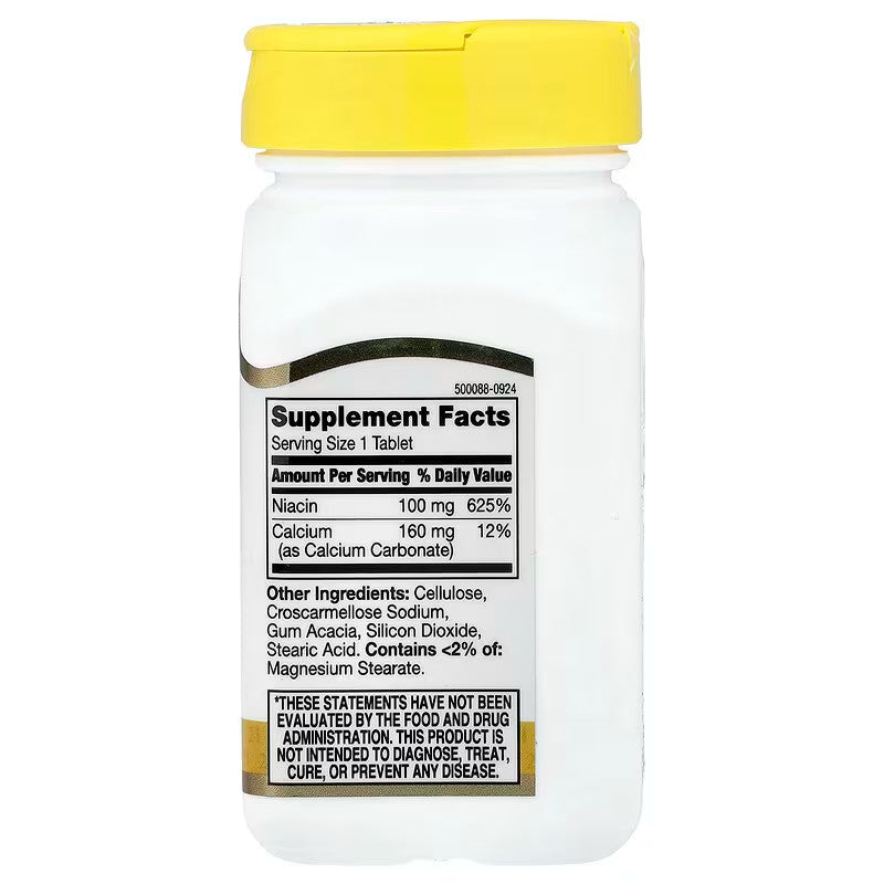 USA Supplements | 21st Century, Niacin, 100 mg, 110 Tablets ( Energy & Circulatory Support )