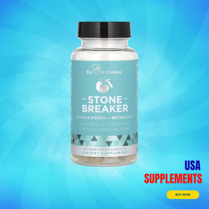 USA Supplements | Eu Natural, Stone Breaker ( Powerful Detoxification for Kidney & Gallbladder )