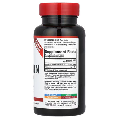 USA Supplements | Olympian Labs, Melatonin ( Helps Support Falling Asleep Faster )