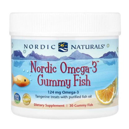 NaturalSolutions | Nordic Naturals, Daily Omega Kids, Omega-3 Fishies, Zero Sugar, Brain Development
