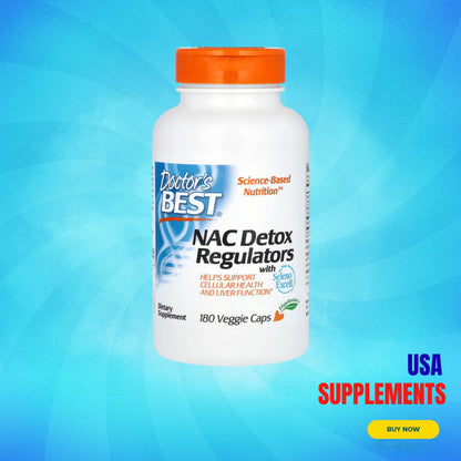 USA Supplements | Doctor's Best, NAC Detox Regulators ( Supports Antioxidant Defense )