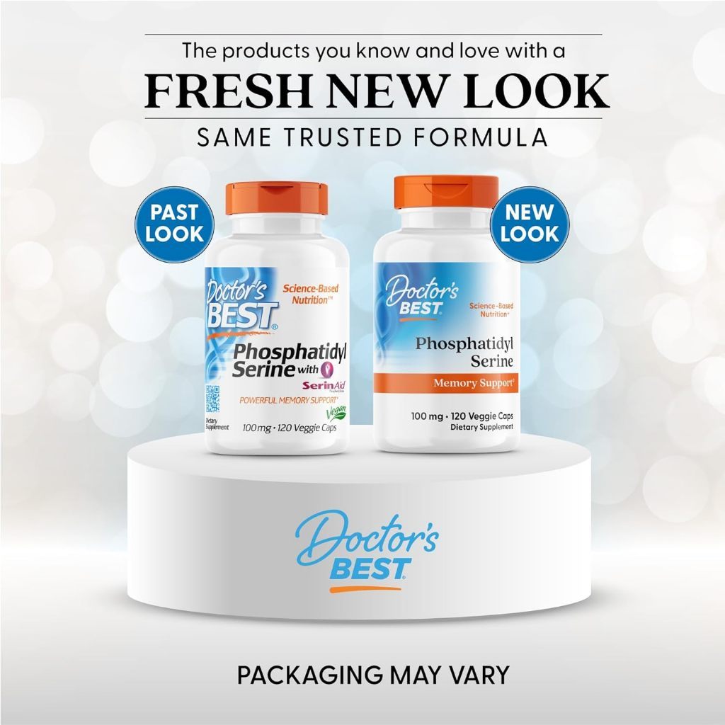 USA Supplements | Doctor's Best, Phosphatidyl Serine ( Cognitive Function Support )
