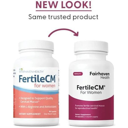 USA Supplements | Fairhaven Health, FertileCM® for Women ( Supports Fertility Health )