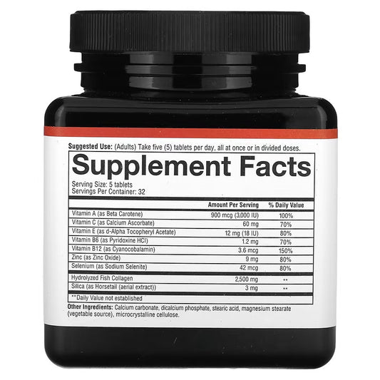USA Supplements | Youtheory, Marine Collagen, 160 Tablets ( Skin Support & Joint Health )