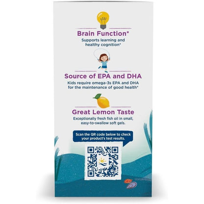 USA Supplements | Nordic Naturals, Complete Omega Junior, 180 Mini Soft Gels ( Supports Brain )
