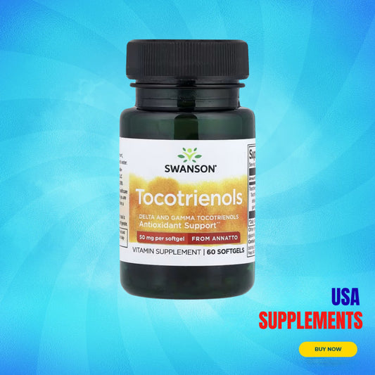 USA Supplements | Swanson, Tocotrienols From Annatto ( Strong Antioxidant Protection )