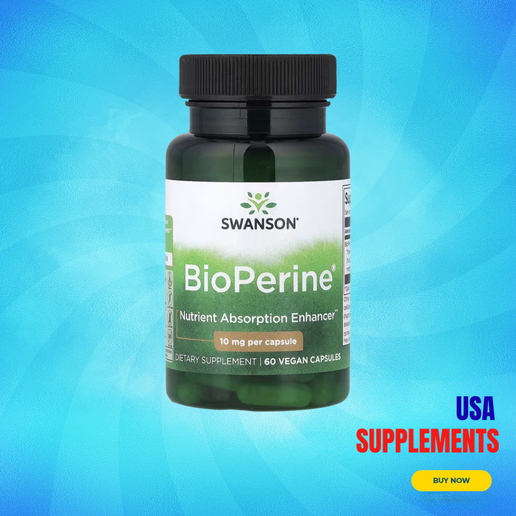 USA Supplements | Swanson, BioPerine ( Enhance Nutrient Absorption )
