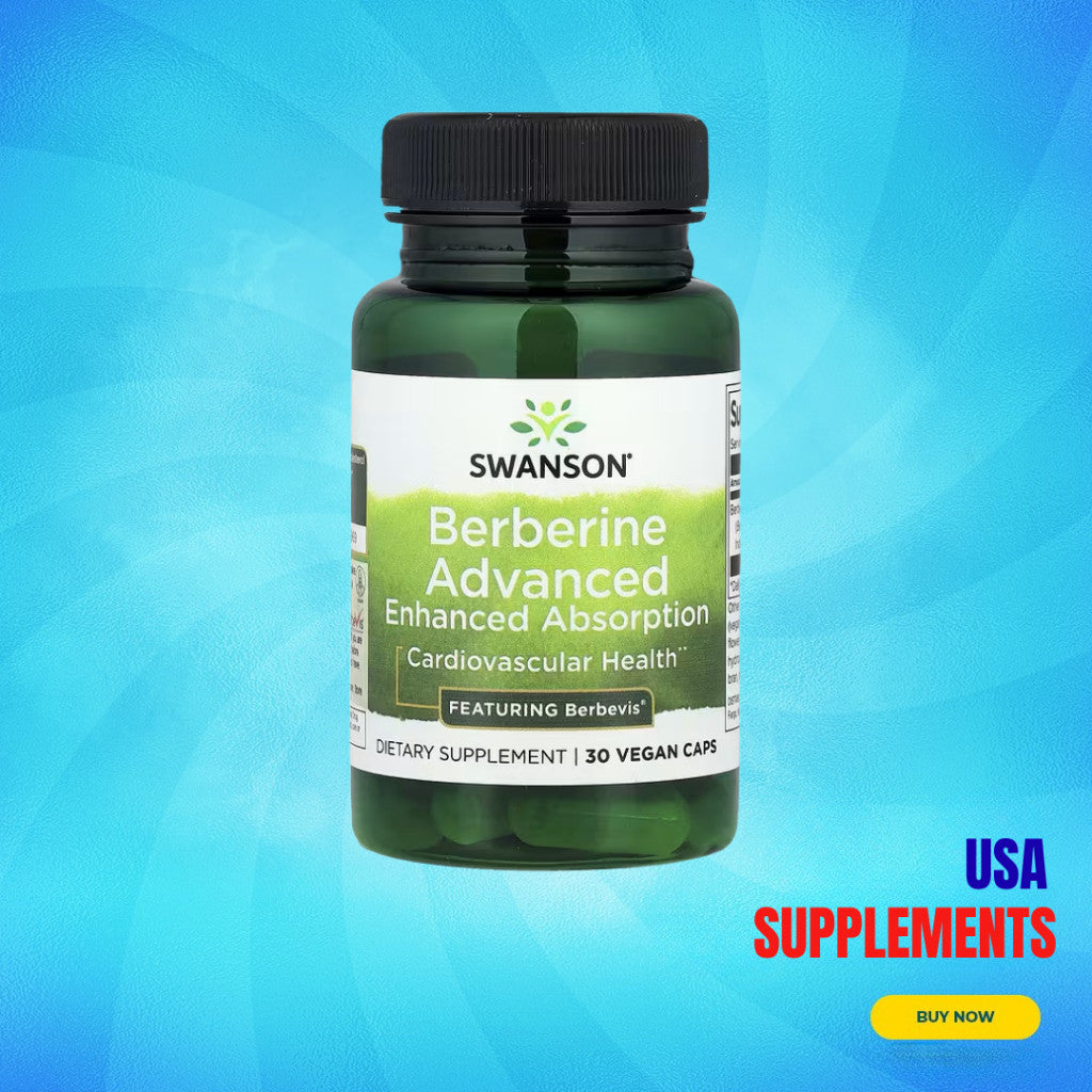 USA Supplements | Swanson, Berberine Advanced Enhanced Absorption ( Blood Sugar Support )