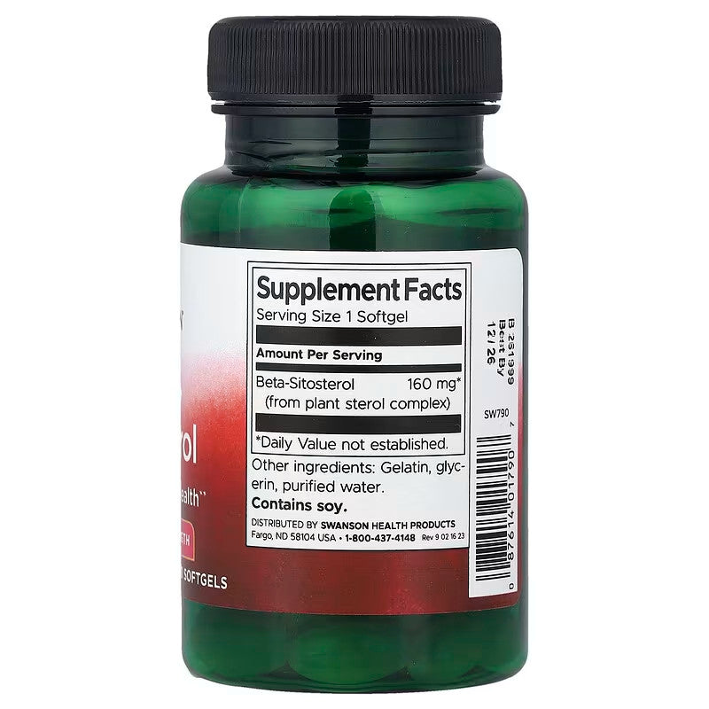 USA Supplements | Swanson, Beta-Sitosterol ( Cholesterol Management )