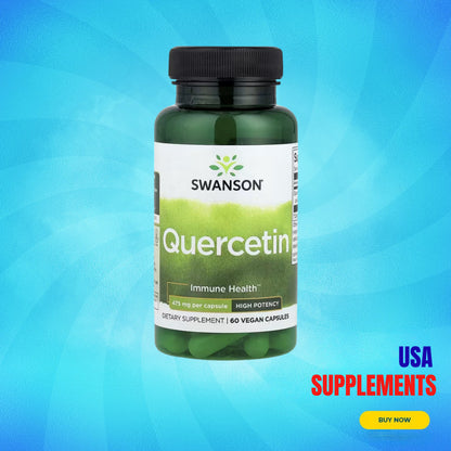 USA Supplements | Swanson, Quercetin ( Immune Health & Antioxidant Protection )