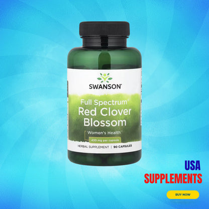 USA Supplements | Swanson, Full Spectrum® Red Clover Blossom ( Women's Health )