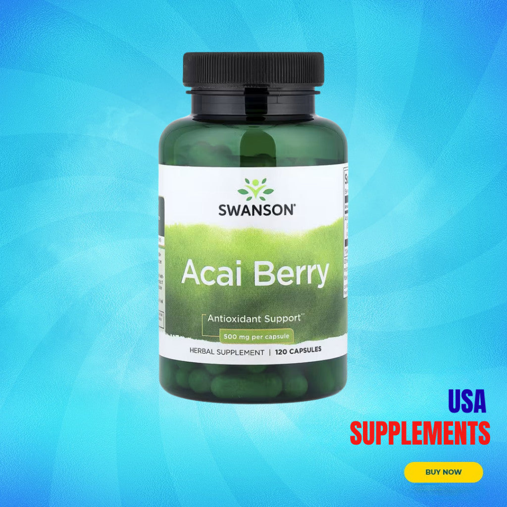 USA Supplements | Swanson, Acai Berry ( Antioxidant Support )