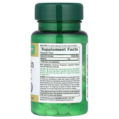 USA Supplements | Nature's Bounty, Melatonin ( Promotes Relaxation & Sleep )