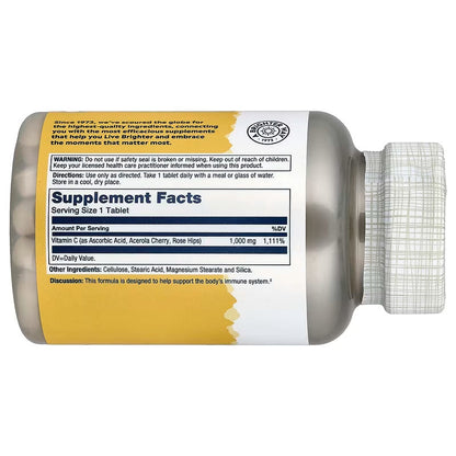USA Supplements | Solaray, Timed Release Vitamin C with Rose Hip & Acerola ( Immune System Support )